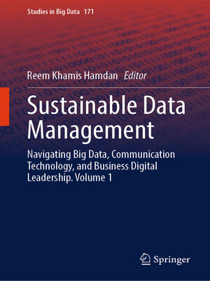 cover image of Sustainable Data Management